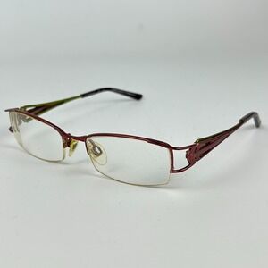Charmant CH 10883 Unisex Eyeglasses Frame Multi Pure Titanium Half Rim 50-18-135